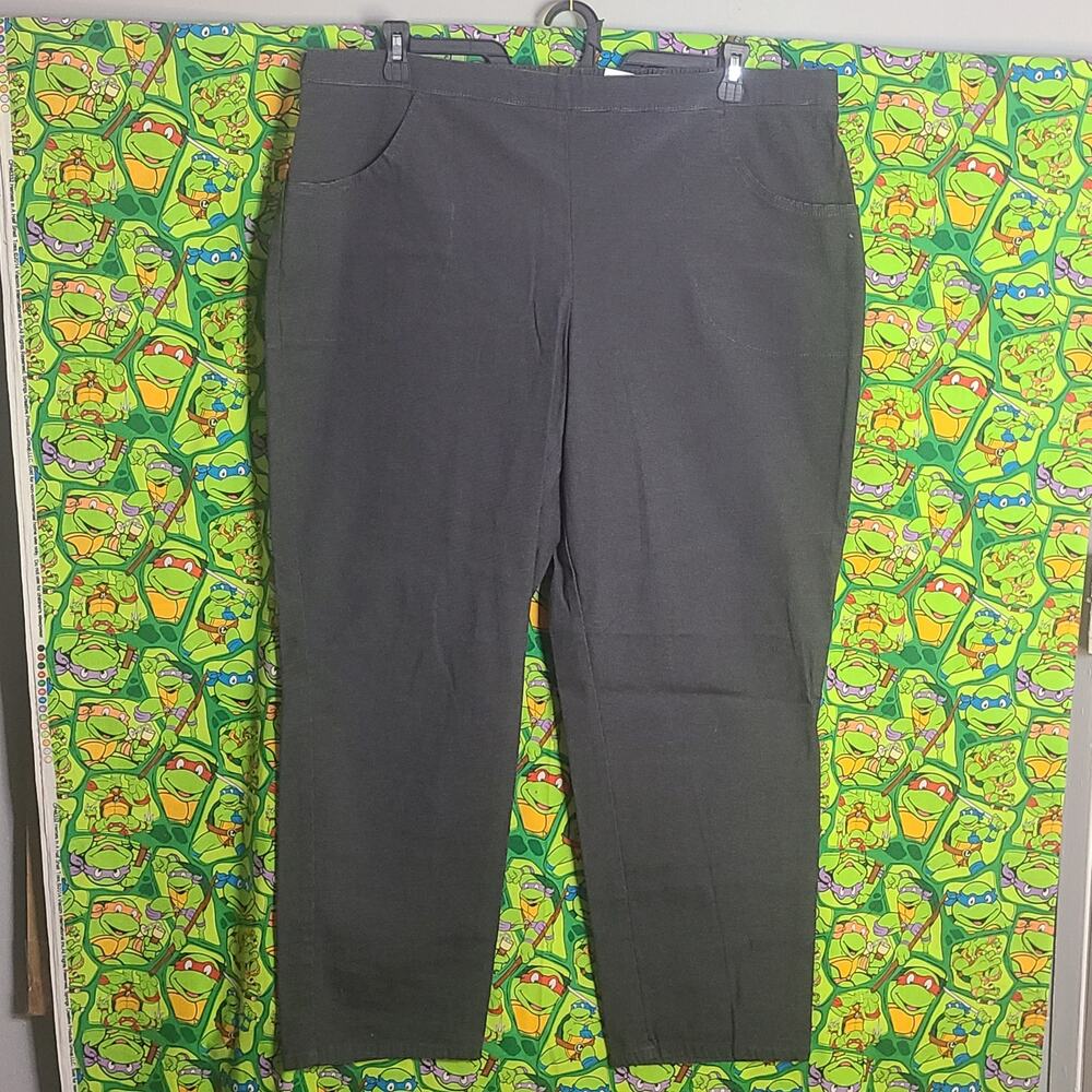 Women's  dresses Slacks. 3X black JUST MY SIZE